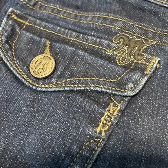 MEK Denim Jeans High Quality,Made in the USA / Size 27/34 - Picture 3 of 10